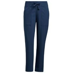 Adidas Women's Go-To Commuter Pants -Golf World Shop adidas womens go to commuter pants crew navy front itempicture 1