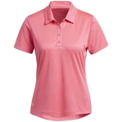 Adidas Women's Primegreen Performance Polo -Golf World Shop adidas womens primegreen performance polo solar pink itempicture