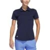 Adidas 2021 Women's Ultimate365 Solid Polo 1 Adidas 2021 Women's Ultimate365 Solid Polo -Golf World Shop adidas womens ultimate365 solid polo collegiate navy itempicture