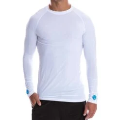 SParms SP Body Round Neck Sun Shirt 5 SParms SP Body Round Neck Sun Shirt -Golf World Shop apaprel sparms sp body round neck sun shirt white itempicture