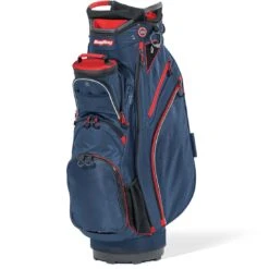BagBoy Chiller Cart Bag -Golf World Shop bagboy 2024 chiller cart bag navy red white itempicture