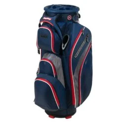 BagBoy 2023 Revolver XP Cart Bag -Golf World Shop bagboy revolver xp cart bag navy charcoal red itempicture