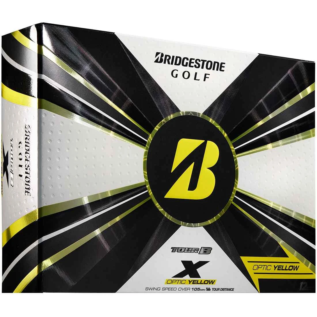 Bridgestone Tour B X Yellow Golf Balls 3 Bridgestone Tour B X Yellow Golf Balls