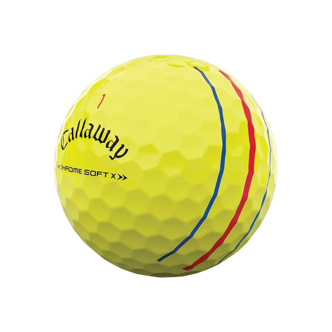 Callaway Chrome Soft X Triple Track Yellow Golf Balls 4 Callaway Chrome Soft X Triple Track Yellow Golf Balls - Image 2