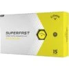 Callaway Superfast Bold Yellow 15-Pack Golf Balls -Golf World Shop callaway 2022 superfast bold yellow 15 pack golf balls lid itempicture
