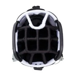 Callaway 2023 Chev 14 Cart Bag -Golf World Shop callaway 2023 chev 14 cart bag black white sage top itempicture