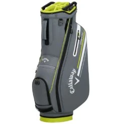 Callaway 2023 Chev 14 Cart Bag -Golf World Shop callaway 2023 chev 14 cart bag charcoal flo yellow itempicture