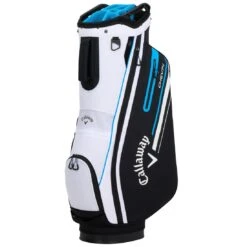 Callaway 2023 Chev 14 Cart Bag -Golf World Shop callaway 2023 chev 14 cart bag white black cyan itempicture