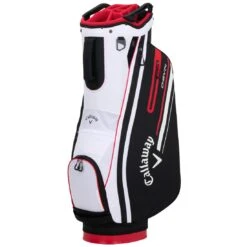 Callaway 2023 Chev 14 Cart Bag -Golf World Shop callaway 2023 chev 14 cart bag white black fire itempicture