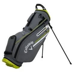 Callaway 2023 Chev Stand Bag -Golf World Shop callaway 2023 chev stand bag charcoal flo yellow itempicture