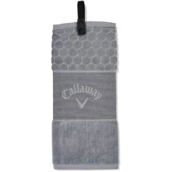 Callaway Trifold Towel -Golf World Shop callaway 2023 trifold towel silver itempicture