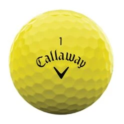 Callaway Warbird Yellow Personalized Golf Balls 7 Callaway Warbird Yellow Personalized Golf Balls -Golf World Shop callaway 2023 warbird yellow golf balls front itempicture