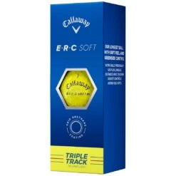 Callaway ERC Soft Yellow Golf Balls -Golf World Shop callaway 23 erc soft yellow golf balls sleeve itempicture