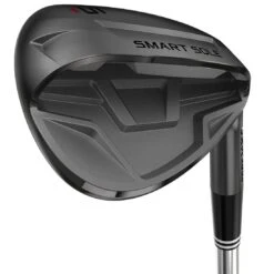 Cleveland Smart Sole 4 Black Satin S Wedge -Golf World Shop cleveland smart sole 4 black satin s wedge extra itempicture 1