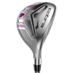 Cobra Women's Fly-XL Complete Set Silver/Plum W/ Stand Bag 12 Cobra Women's Fly-XL Complete Set Silver/Plum W/ Stand Bag -Golf World Shop cobra womens fly xl set silver plum hybrid 1