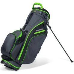 Datrek Go Lite Hybrid Stand Bag -Golf World Shop datrek 2022 go lite hybrid stand bag charcoal lime black itempicture 1