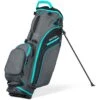 Datrek Go Lite Hybrid Stand Bag -Golf World Shop datrek 2024 go lite hybrid stand bag charcoal turquoise black itempicture