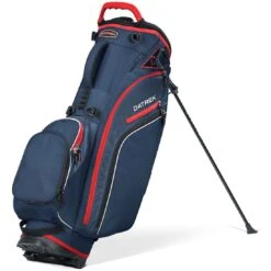 Datrek Go Lite Hybrid Stand Bag -Golf World Shop datrek 2024 go lite hybrid stand bag navy red white itempicture