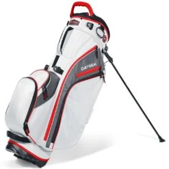 Datrek Go Lite Hybrid Stand Bag -Golf World Shop datrek 2024 go lite hybrid stand bag white red charcoal itempicture