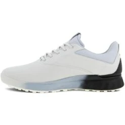 Ecco S-Three Golf Shoes White/Black/Air 12 Ecco S-Three Golf Shoes White/Black/Air -Golf World Shop ecco s three golf shoes white black air spine itempicture