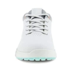 Ecco Women's S-Three Golf Shoes White -Golf World Shop ecco womens s three golf shoes white 102903 11007 toe itempicture