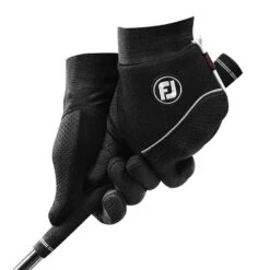 FootJoy 2018 WinterSof Golf Gloves - Pair -Golf World Shop footjoy 2018 wintersof golf gloves black grip 1