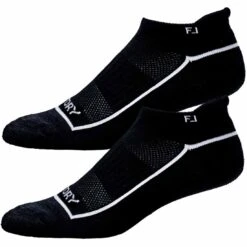 FootJoy Women's ProDry Roll Tab Socks (2 Pairs) 5 FootJoy Women's ProDry Roll Tab Socks (2 Pairs) -Golf World Shop footjoy 2024 womens prodry roll tab socks 2 pack black itempicture