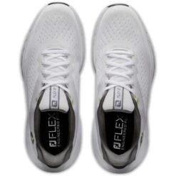 FootJoy Flex XP Golf Shoes White/Lime -Golf World Shop footjoy fj flex xp golf shoes white lime 56280 top itempicture