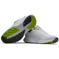 FootJoy Flex XP Golf Shoes White/Lime -Golf World Shop footjoy fj flex xp golf shoes white lime 56280 beauty itempicture