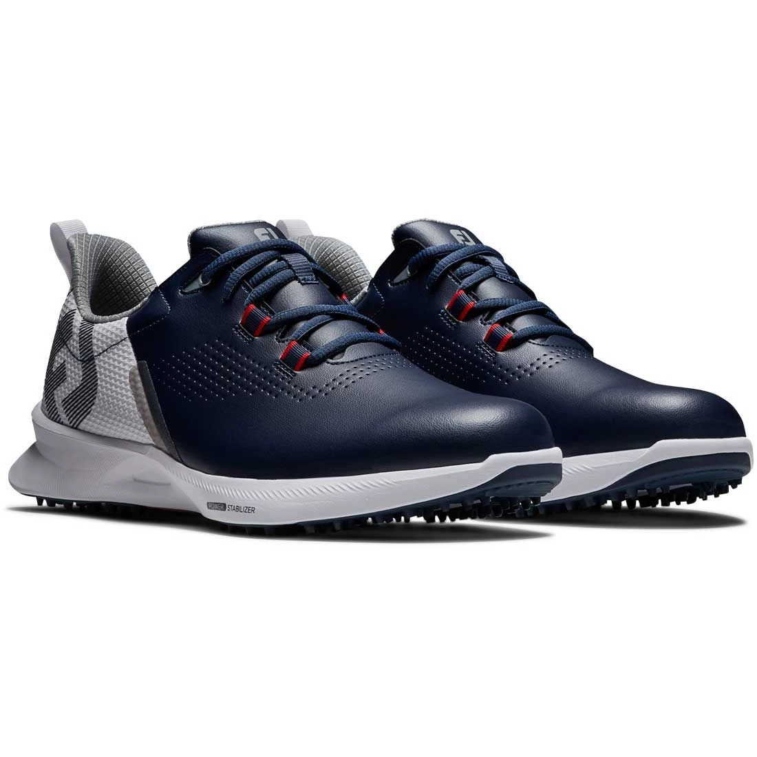 FootJoy FJ Fuel Golf Shoes Navy/White/Red 6 FootJoy FJ Fuel Golf Shoes Navy/White/Red - Image 4