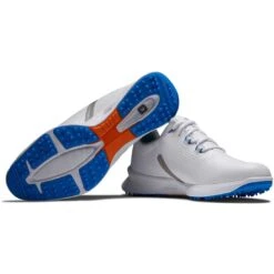 FootJoy FJ Fuel Golf Shoes White/Blue Jay 12 FootJoy FJ Fuel Golf Shoes White/Blue Jay -Golf World Shop footjoy fj fuel golf shoes white blue jay 55440 beauty itempicture