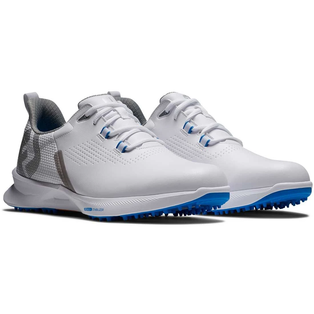 FootJoy FJ Fuel Golf Shoes White/Blue Jay 6 FootJoy FJ Fuel Golf Shoes White/Blue Jay - Image 4