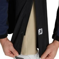 FootJoy HydroTour Rain Pants 9 FootJoy HydroTour Rain Pants -Golf World Shop footjoy hydrotour rain pants black detail itempicture