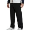 FootJoy HydroTour Rain Pants -Golf World Shop footjoy hydrotour rain pants black front itempicture