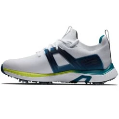 FootJoy HyperFlex Golf Shoes White/Navy/Lime -Golf World Shop footjoy hyperflex golf shoes white navy lime 51075 spine itempicture