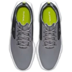 FootJoy Superlites XP Golf Shoes Grey/Lime -Golf World Shop footjoy superlites xp golf shoes grey lime top itempicture
