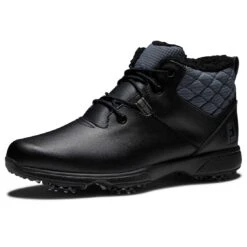 FootJoy Women's Winter Golf Boots Black 10 FootJoy Women's Winter Golf Boots Black -Golf World Shop footjoy womens golf specialty rain boots black 98825 toe itempicture