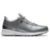 FootJoy Women's Stratos Golf Shoes Grey -Golf World Shop footjoy womens stratos golf shoes grey profile itempicture