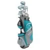 Tour Edge Women's Lady Edge Complete Set W/ Stand Bag 2 Tour Edge Women's Lady Edge Complete Set W/ Stand Bag -Golf World Shop golf package sets tour edge womens lady edge complete package set turquoise stand bag itempicture
