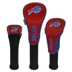Team Effort NFL Set Of 3 Headcovers 24 Team Effort NFL Set Of 3 Headcovers -Golf World Shop mcarthur sports nfl set of 3 headcovers buffalo bills