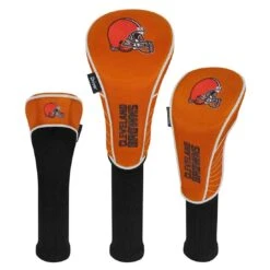 Team Effort NFL Set Of 3 Headcovers 27 Team Effort NFL Set Of 3 Headcovers -Golf World Shop mcarthur sports nfl set of 3 headcovers cleveland browns 1