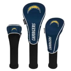 Team Effort NFL Set Of 3 Headcovers 33 Team Effort NFL Set Of 3 Headcovers -Golf World Shop mcarthur sports nfl set of 3 headcovers los angeles chargers
