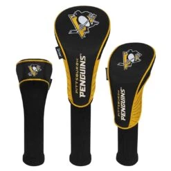 Team Effort NHL Set Of 3 Headcovers 9 Team Effort NHL Set Of 3 Headcovers -Golf World Shop mcarthur sports nhl set of 3 headcovers pittsburgh penguins