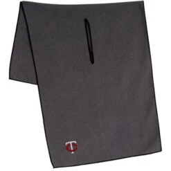 Team Effort MLB 19 X 41 Grey Microfiber Towel -Golf World Shop minnesota