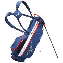 Mizuno K1-LO Lightweight Stand Bag -Golf World Shop mizuno 2023 k1 l0 lightweight stand bag navy red itempicture