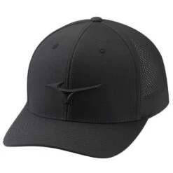 Mizuno Tour Vent Adjustable Hat -Golf World Shop mizuno tour vent adjustable hat black itempicture