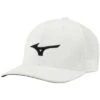 Mizuno Tour Vent Adjustable Hat -Golf World Shop mizuno tour vent adjustable hat white black itempicture