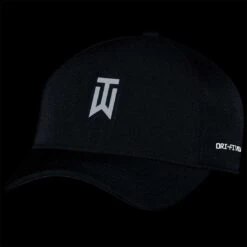 Nike Dri-FIT ADV Tiger Woods Club Hat -Golf World Shop nike 2023 tw dri fit adv club hat black glow itempicture