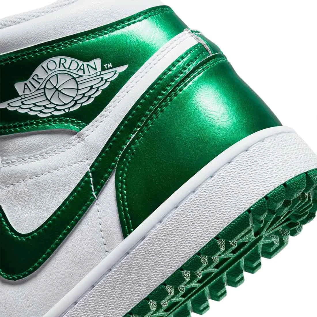 Nike Air Jordan I High G Golf Shoes White/Pine 10 Nike Air Jordan I High G Golf Shoes White/Pine - Image 8