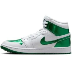 Nike Air Jordan I High G Golf Shoes White/Pine 14 Nike Air Jordan I High G Golf Shoes White/Pine -Golf World Shop nike air jordan i high g golf shoes white pine spine itempicture